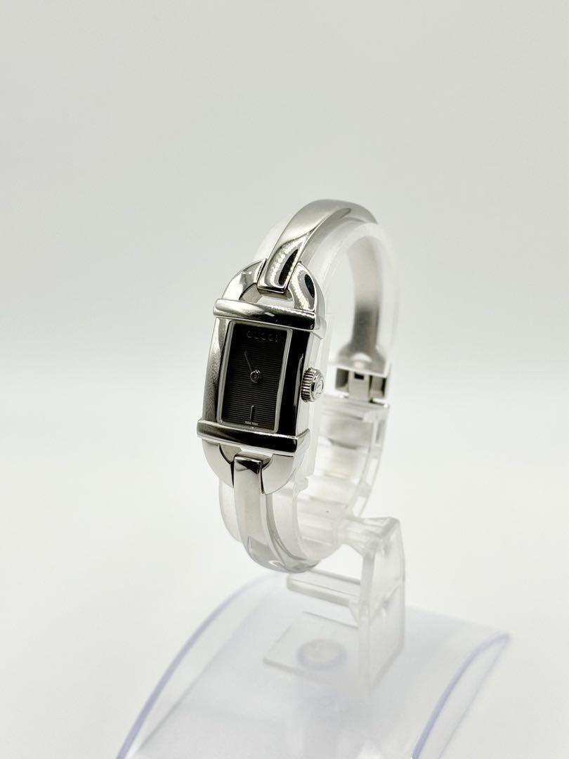 Gucci 6800L Qz Black Dial Bangle Watch 0429000 Women's Watch Gucci 6800L Qz Black Dial Bangle Watch 0429000 Women's Watch