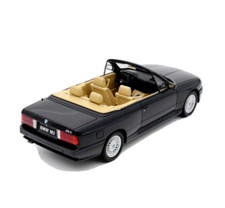 Bmw M3 E30 Convertible Year 1989 Diamond Black Metallic 1:18 OT1012 Otto Mobile