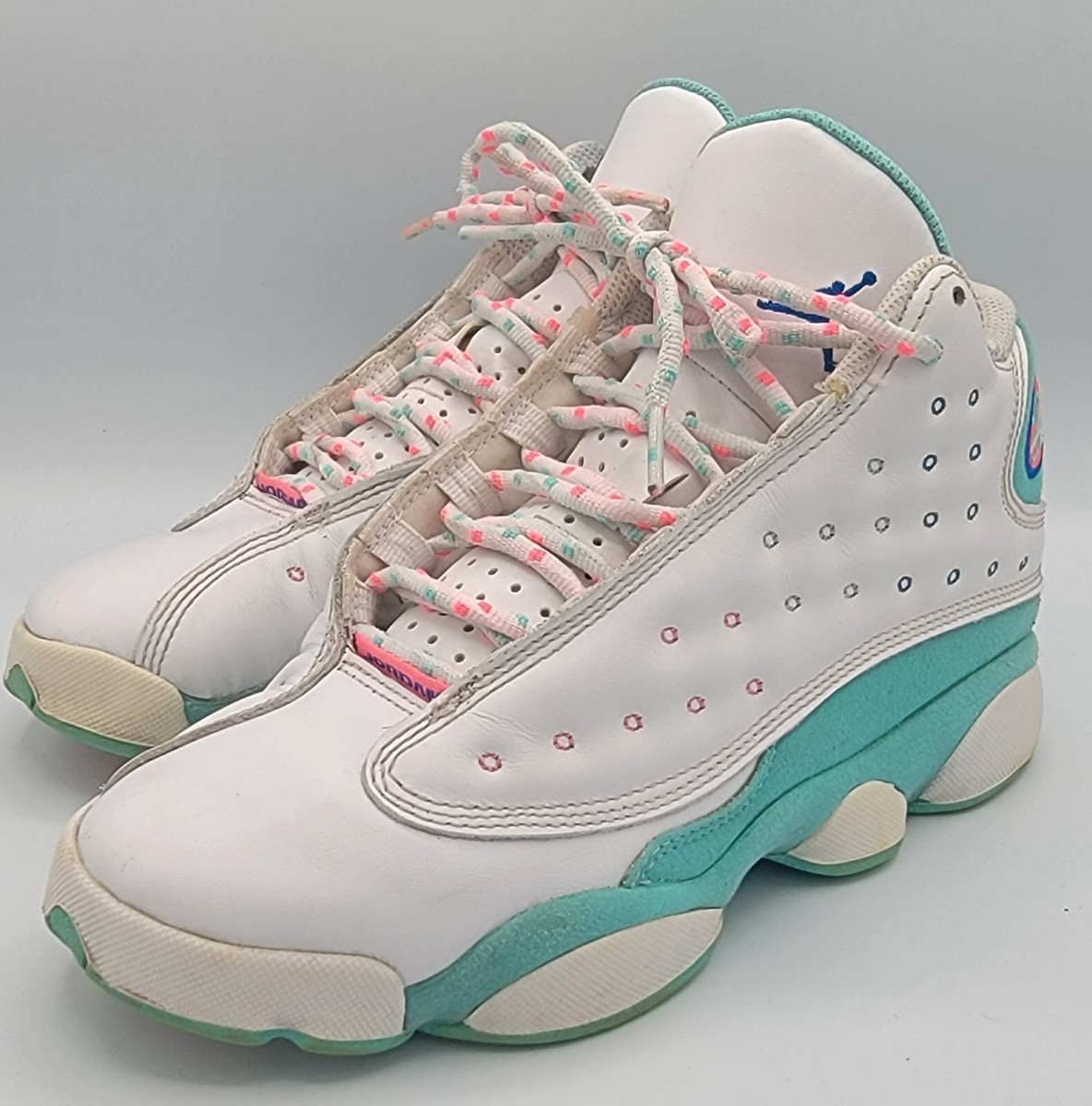 HOT Pink Aurora Green Jordan 13 Aurora Green Retro 13 Aurora