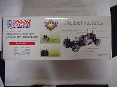 THUNDER TIGER ALFA ROMEO 155 V6 TI Touring Sedan R/C NITRO Powered THUNDER TIGER ALFA ROMEO 155 V6 TI Touring Sedan R/C NITRO Powered