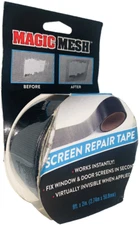 Magic Mesh Screen Strong Adhesive Repair Tears Tape Patch Up Fix Widow Door Net
