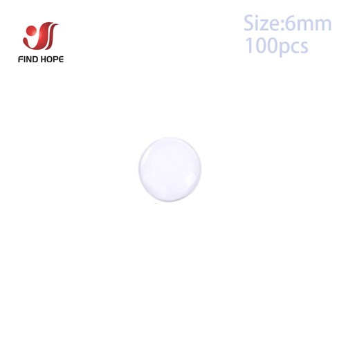 Round Flat Back Transparent Clear Glass Dome Cabochon Jewelry Making Wholesale - Picture 9 of 22