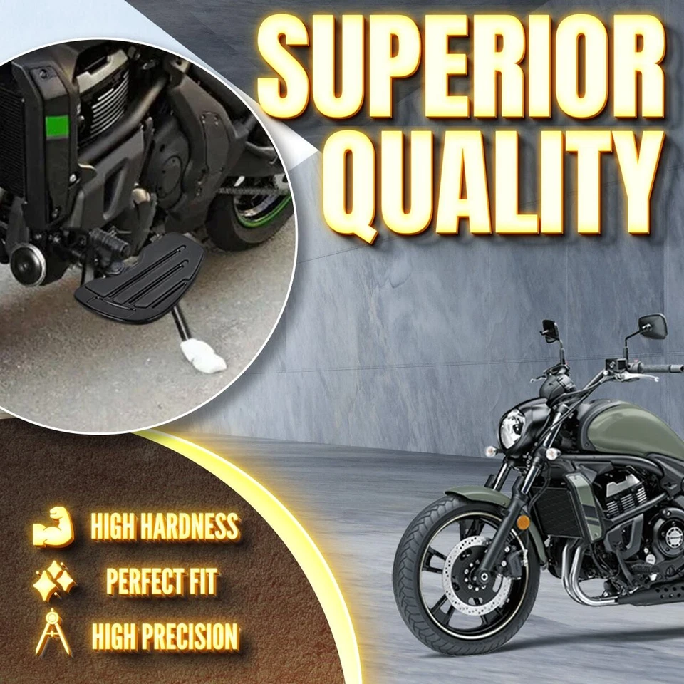 For Kawasaki Vulcan S650 EN650 VN650 15-23 Driver Rider Footboards Floorboards Foto 4 de 4