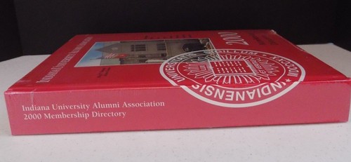 Indiana University Alumni Association 2000 Membership Directory - NEW - Picture 3 of 7