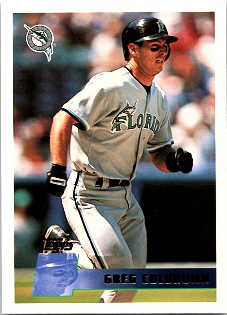 1996 Topps #408 Greg Colbrunn