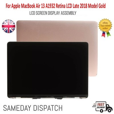 Für Apple MacBook Air 13 A1932 Retina LCD Display Bildschirm Baugruppe Ende 2018 Gold