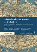 À La Recherche Des Normes De Traduction Andreas Gipper