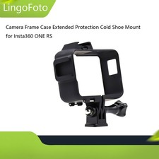 Camera Frame Case Extended Protection Cold Shoe Mount for Insta360 One RS Action