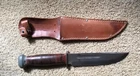 Vintage WWII/ WW2 PAL RH-36 US Military Combat Fighting Knife w/Leather Sheath