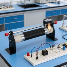 Schieberwiderstand f&uuml;r Physiklabore: 200 &Omega;, 1,25 A, variabler