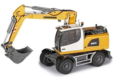 CONRAD, Bagger LIEBHERR A 920 LITRONIC mit verstellbarem Ausleger, 1/50, CON2...