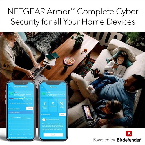 NETGEAR RBK753-100NAR AX4200 Orbi WiFi 2 Satellites + 1 Router Certified - Picture 13 of 15
