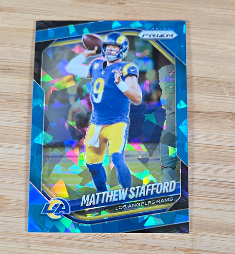 2025 Panini Prizm - Matthew Stafford #21 Blue Ice Prizm /99