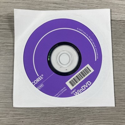 Corel WinDVD Video Software Disc CD-ROM