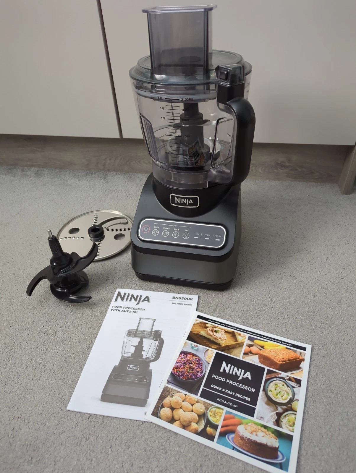 Ninja BN650UK Food Processor with Auto-iQ And Accessories
Opens in a new window or tab