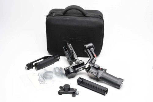 DJI RS 4 Gimbal Stabilizer, Case, Complete, Tested, w/Focus pro