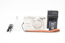 [OTTIME CONDIZIONI] Nikon Coolpix S6100 16,0 megapixel fotocamera digitale argento zoom 7x dal GIAPPONE