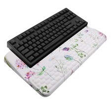 Computer Keyboard Stand with Wrist Rest, Ergonomic Tilted Keyboard Holder - K...