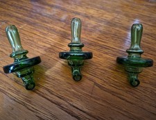 Green Glass Pacifier Directional Carb Cap