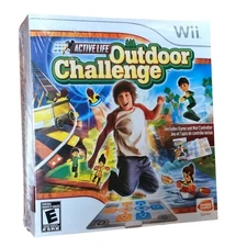 Sealed Nintendo Wii Game-Outdoor Challenge Active Life Bandai Namco-NIB