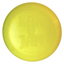 Official KAN JAM Replacement Disc Yellow Frisbee Only 10 3/4" Game Made in USA