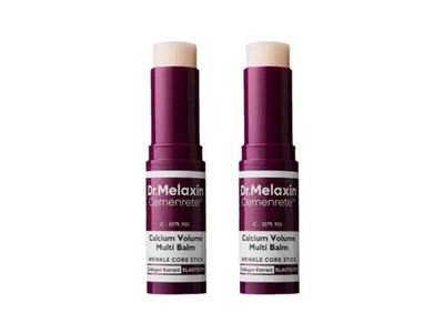 2 Pack-Dr.Melaxin Cemenrete Calcium Multi Balm-Anti Wrinkle Face&Eye StickStick