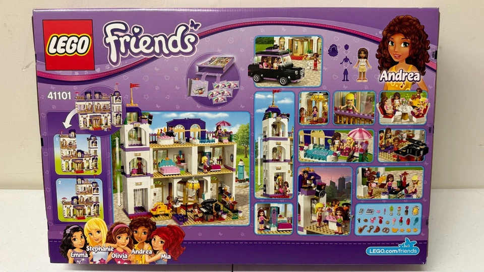 LEGO Friends Heartlake Grand Hotel 41101 ВЫШЕДШИЙ НА ПЕНСИЮ новый в упаковке - Изображение 2 из 4