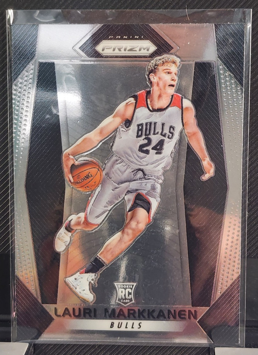 2017-18 Panini Prizm Lauri Markkanen Rookie RC #247 Bulls/Jazz R1F:179 FREE SHIP