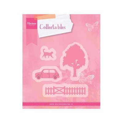 Marianne Design Sammlerstücke Stanzformen - Dorfdekoration Set COL1383