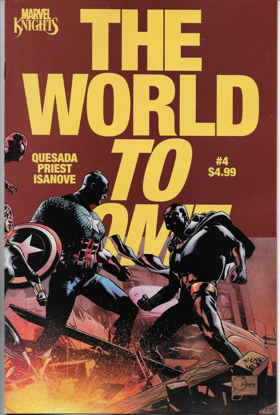 MARVEL KNIGHTS THE WORLD TO COME  (2025) #4 - New Bagged (S)