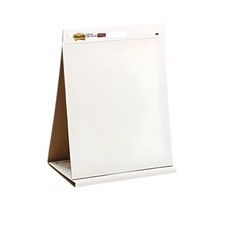 POST-IT SUPER STICKY TABLETOP EASEL PAD 563R, 6/EACH - WHITE