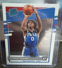 2020-21 Panini Donruss Optic Rated Rookie Tyrese Maxey RC #171 76ers