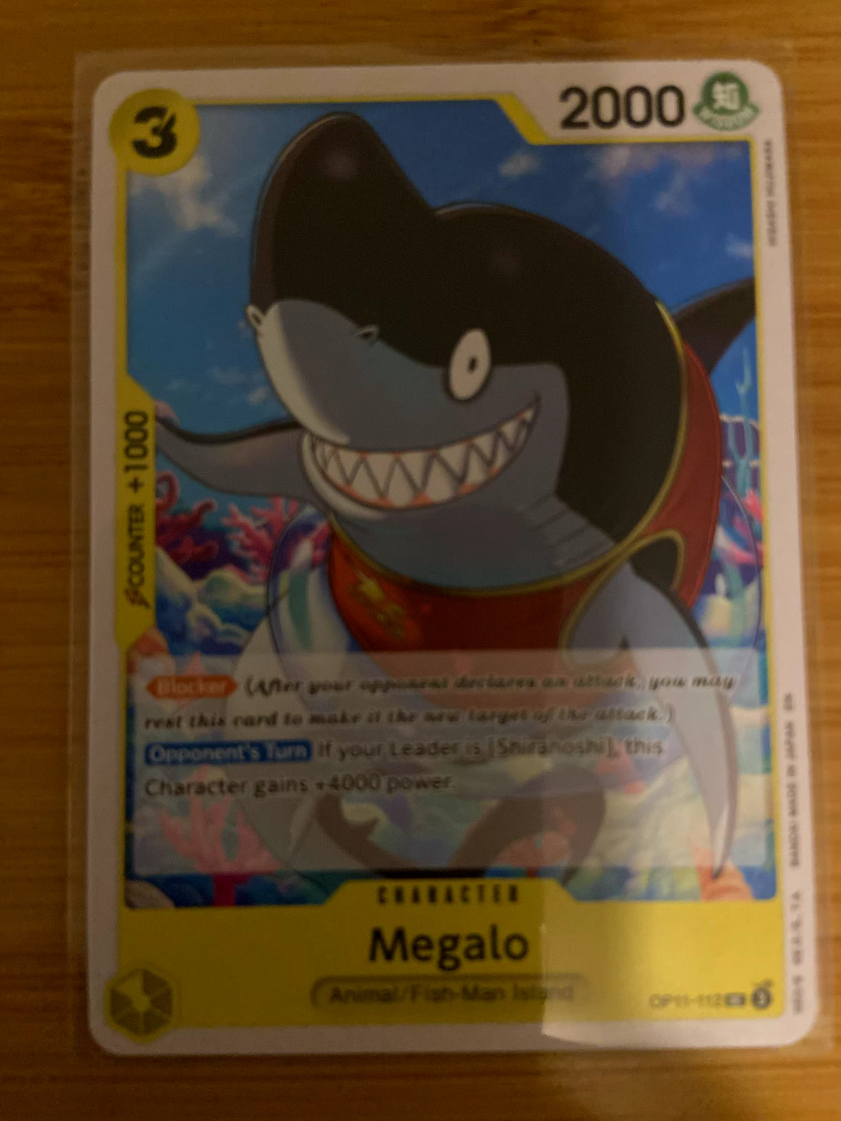 Megalo OP11-112 A Fist of Divine Speed Regular