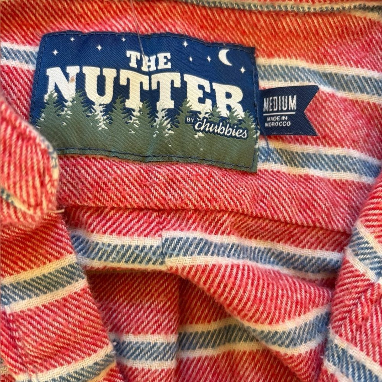The Nutter Chubbies Quarter Button Pullover Flann… - image 4