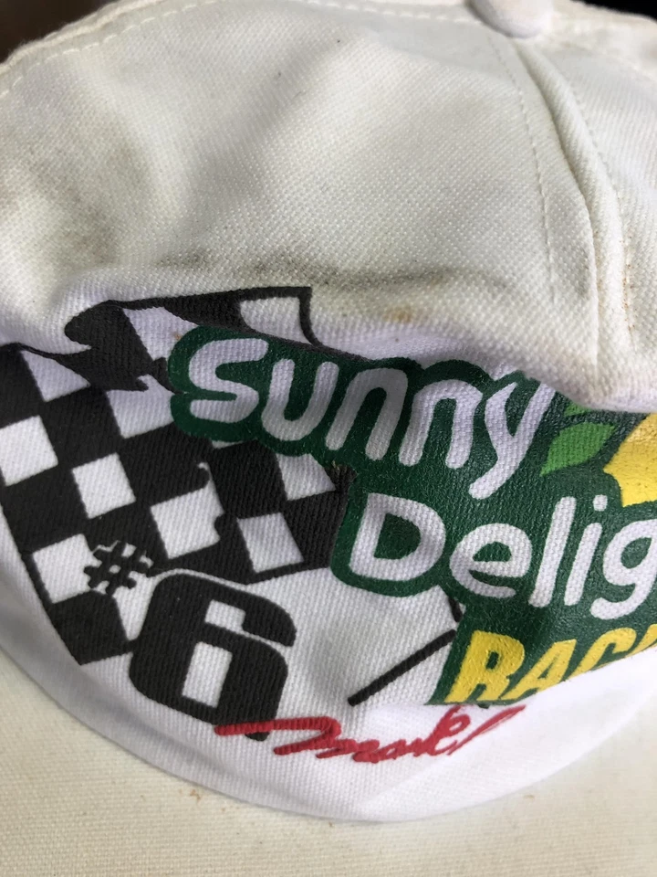 Gorra de colección Sunny Delight Racing Mark Martin SnapBack NASCAR #6 Hecha en EE. UU. Años 90 Foto 3 de 4
