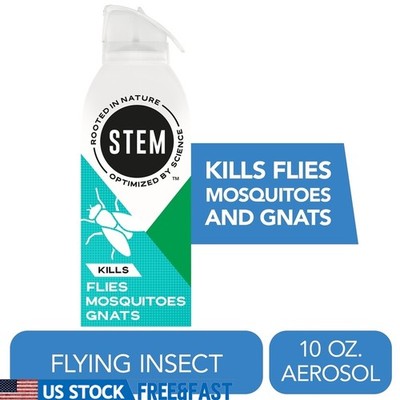 Plant Based Insect Spray Kills Flies Mosquitoes Gnats Indoor Outdoor Safe Pets