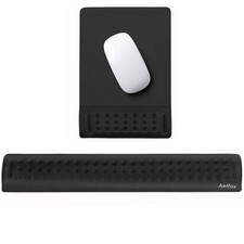 Keyboard Wrist Rest  Mouse Pad with Wrist Support Set, Memory Foam Ergonomic...