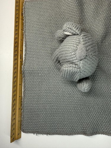 Walgreens Elefant Lovey weiche graue Strick Sicherheitsdecke Plüsch Baby Bettdecke - Bild 10 von 11