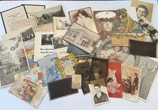 Vintage Paper Lot Of 32 Pieces Ephemera Late 1800s To 1950s Junk Journal