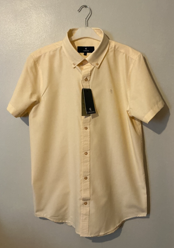 Chemise homme Carson à rayures col boutonné manches courtes S-2XL BNWT 2 couleurs - Photo 1/12