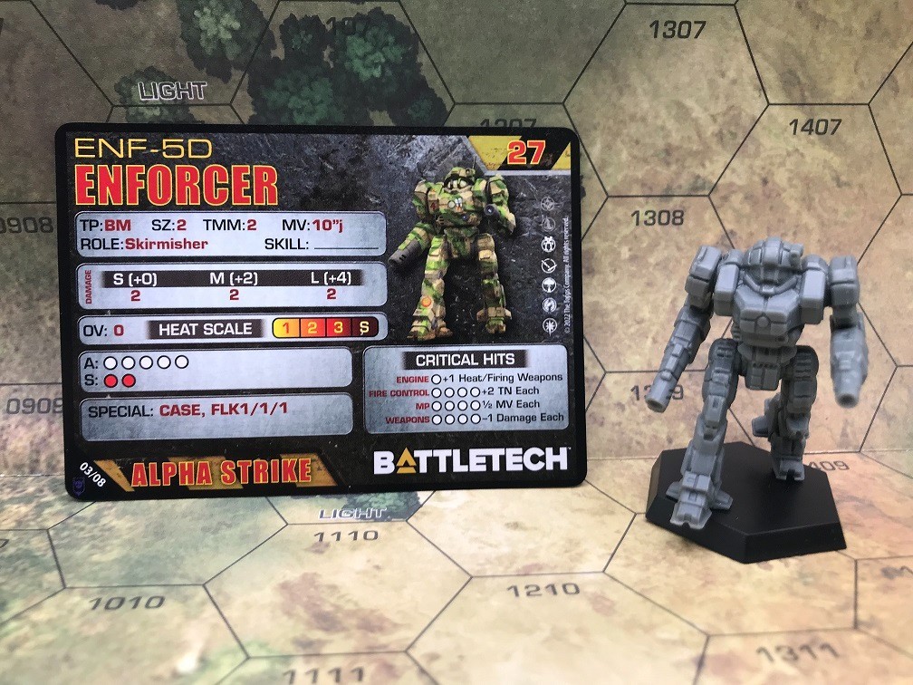 BattleTech Enforcer Medium Mech - Alt Sculpt (CGL New Sculpt) | eBay