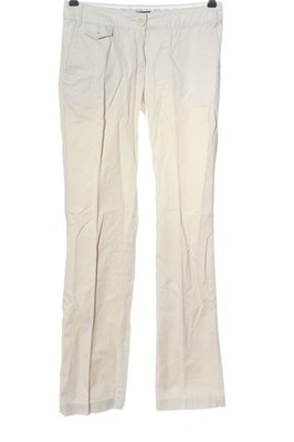 MANGO BASICS Stoffhose Damen Hose Gr. DE 34 wollweiß Casual-Look