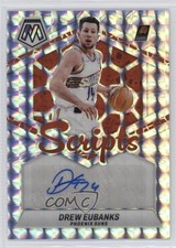 2023-24 Panini Mosaic Scripts Drew Eubanks #MS-EUB Auto 4r3
