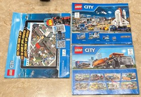LEGO CITY Spaceport 60080 Missing 1 Fig & 1 Sticker Comes w/ Instructions