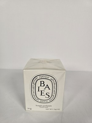 BAIES DIPTYQUE BOUGIE PARFUMEE 70g 2.4 Oz SCENTED CANDLE NEW IN BOX!!