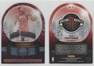 2023-24 Panini Crown Royale Sno Globe Blue /75 Cam Whitmore #14 Rookie RC