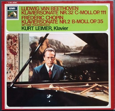 Beethoven - Sonata No. 32, Chopin - Sonata No. 2, KURT LEIMER, EMI, STEREO