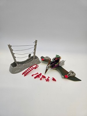   Dino Riders Pteranodon mit Falle   Tyco Vintage 1988   