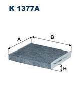 Filter Innenraumluft Filtron K 1377A FÜR Ford Innenraumfilter Pollenfilter