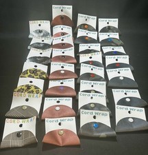 Lot of 30 Handmade Cord Wraps. For Chargers/Earbuds Etc. New!
